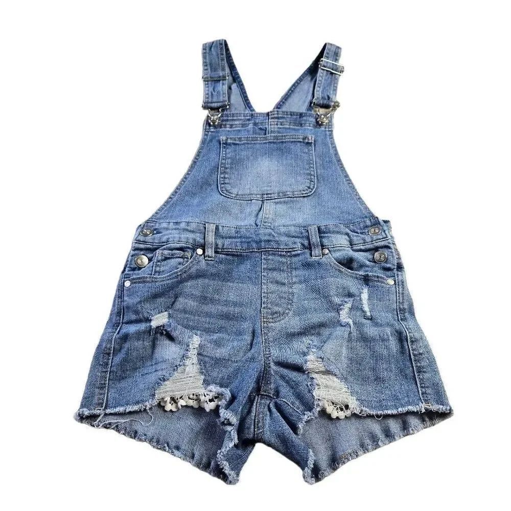 No Boundaries denim shorts overall S3/5 jrs